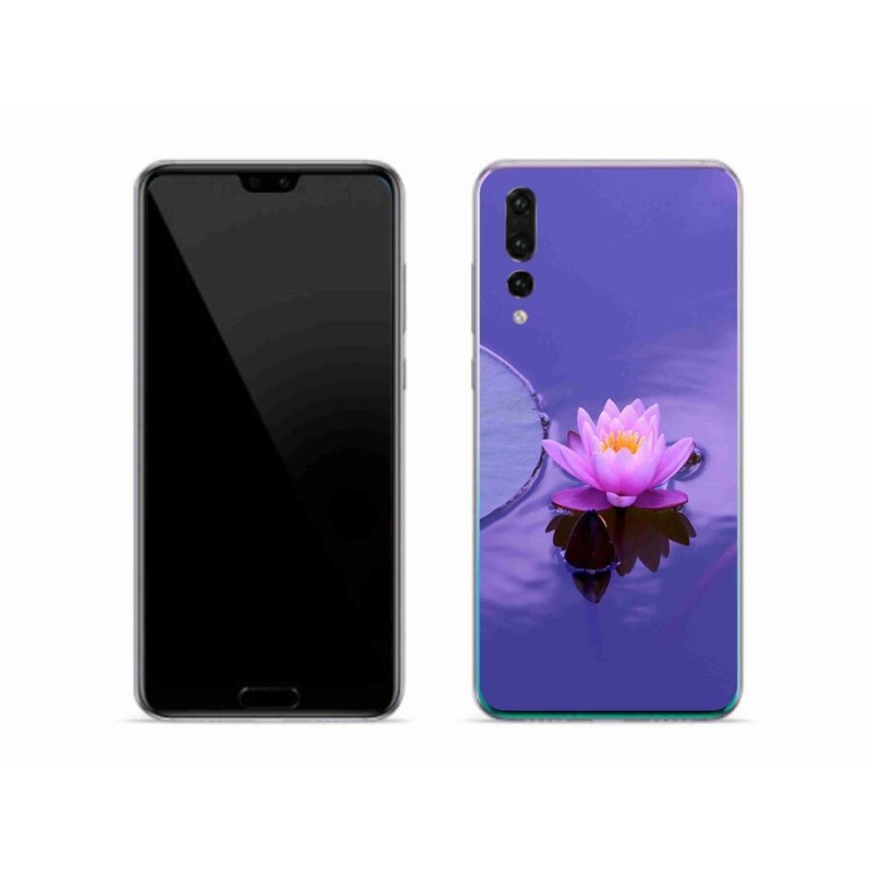 Gélový obal mmCase na mobil Huawei P20 Pro - kvet na hladine