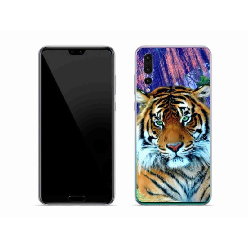 Gélový obal mmCase na mobil Huawei P20 Pro - tiger