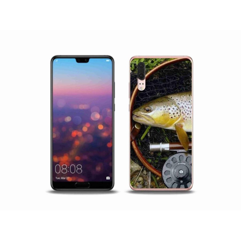 Gélový obal mmCase na mobil Huawei P20 - pstruh 2