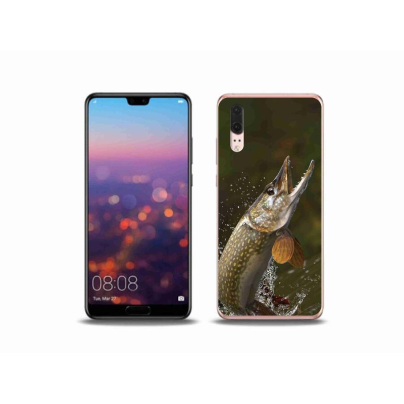 Gélový obal mmCase na mobil Huawei P20 - šťuka