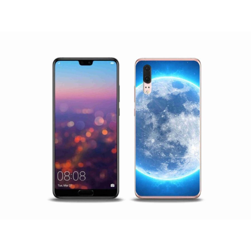 Gélový obal mmCase na mobil Huawei P20 - zemegule