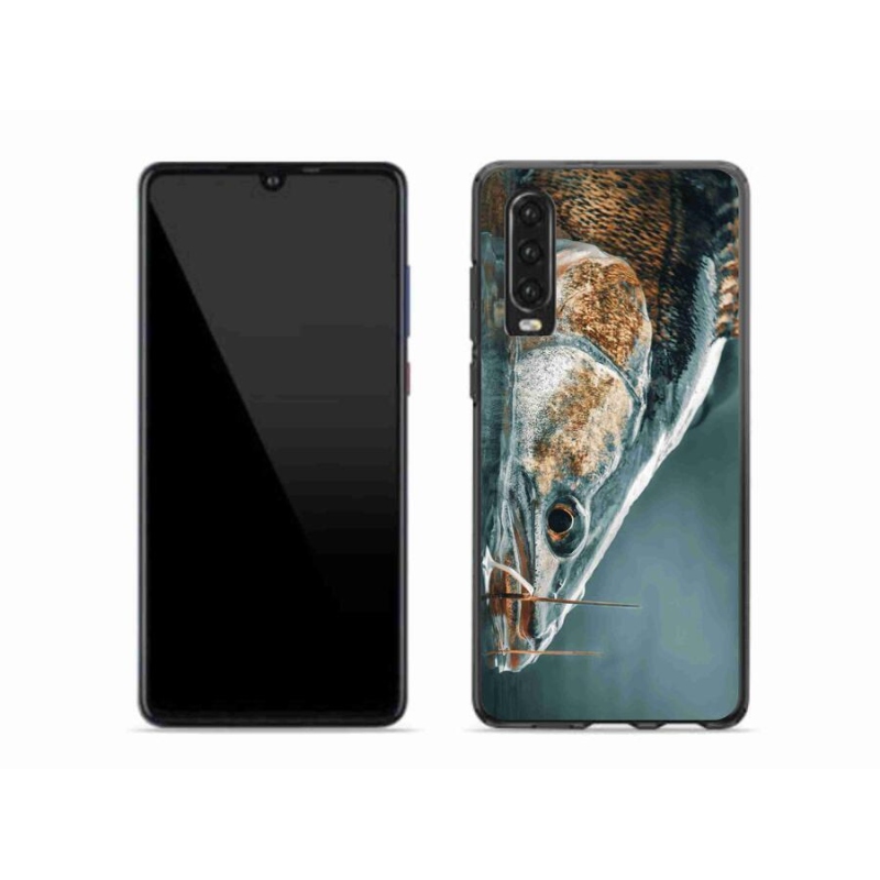 Gélový obal mmCase na mobil Huawei P30 - zubáč