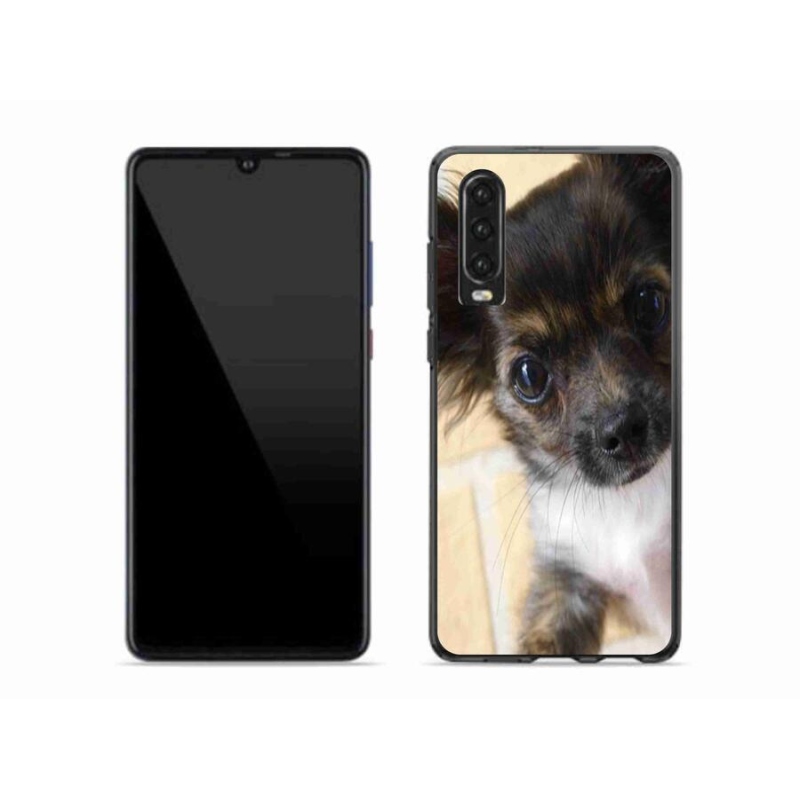 Gélový obal mmCase na mobil Huawei P30 - čivava 2