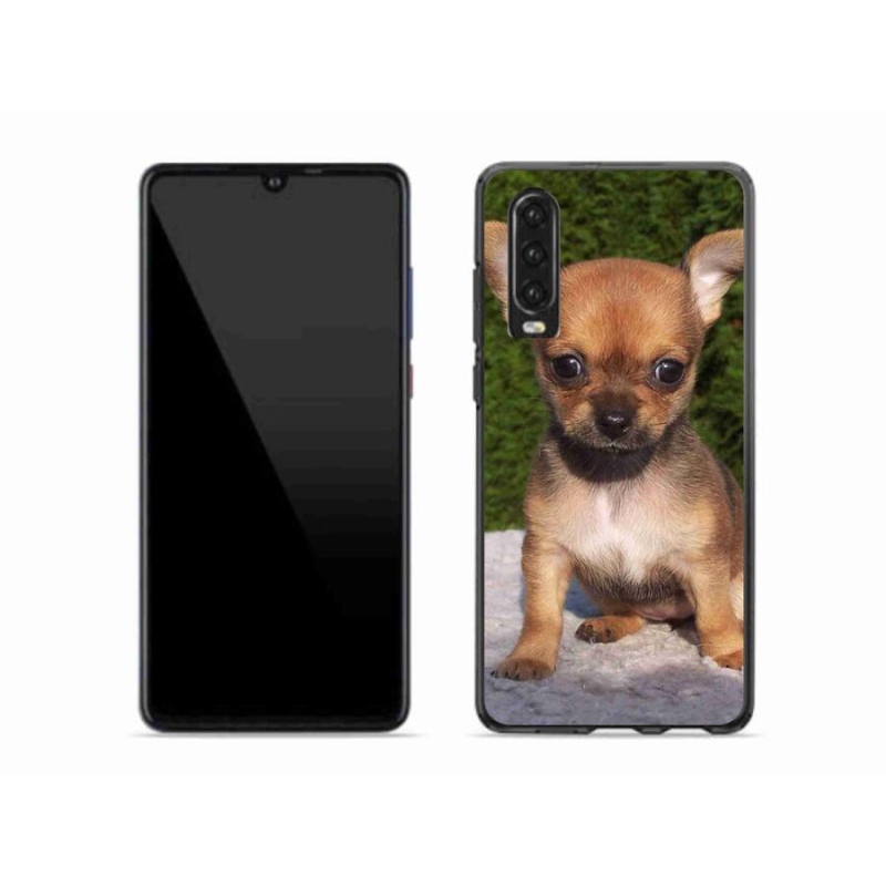 Gélový obal mmCase na mobil Huawei P30 - čivava 3