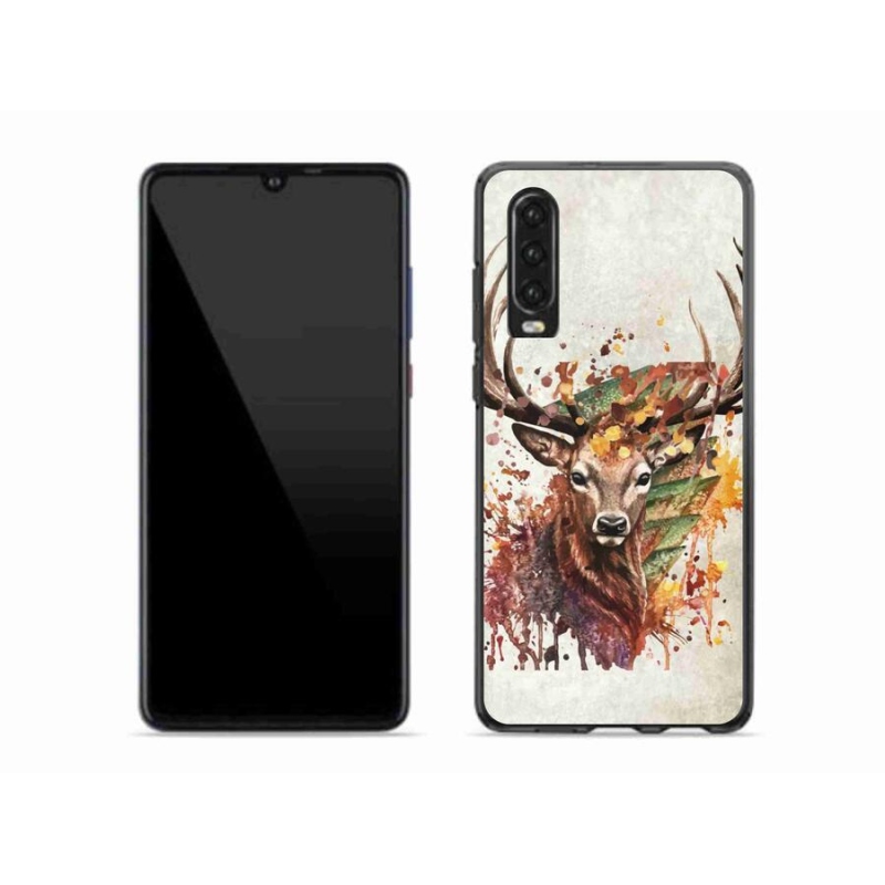 Gélový obal mmCase na mobil Huawei P30 - jeleň 1