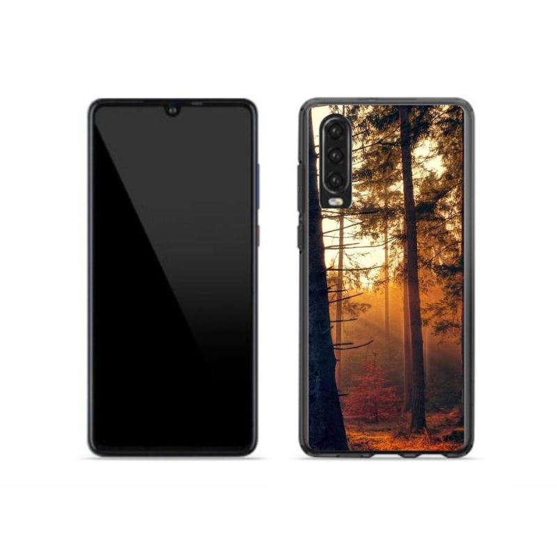 Gélový obal mmCase na mobil Huawei P30 - les