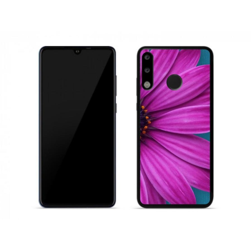 Gélový obal mmCase na mobil Huawei P30 Lite - fialová margaréta