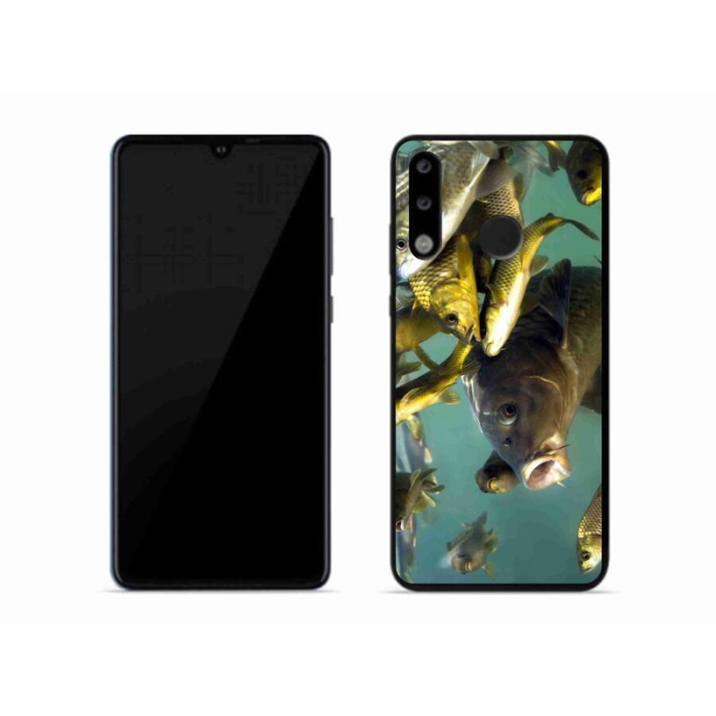 Gélový obal mmCase na mobil Huawei P30 Lite - kŕdeľ rýb