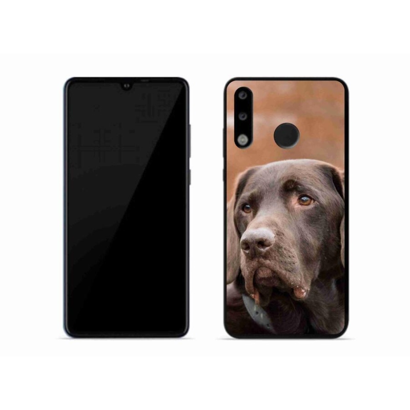 Gélový obal mmCase na mobil Huawei P30 Lite - hnedý labrador