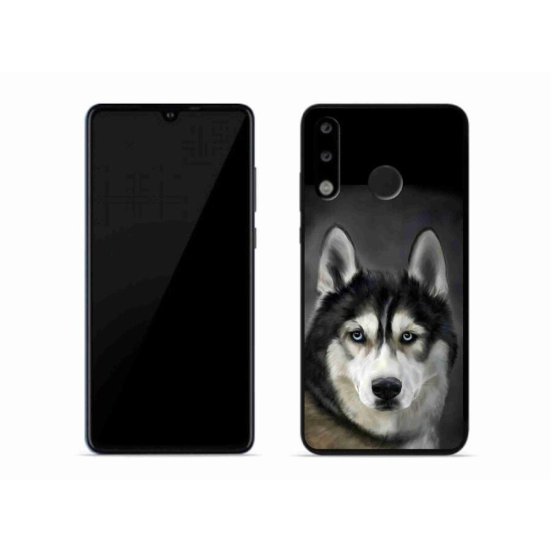 Gélový obal mmCase na mobil Huawei P30 Lite - husky