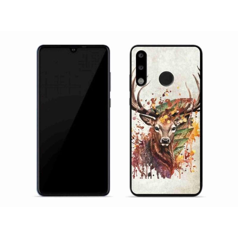 Gélový obal mmCase na mobil Huawei P30 Lite - jeleň 1