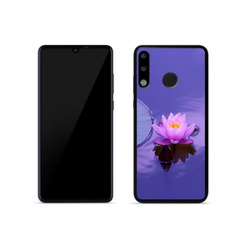 Gélový obal mmCase na mobil Huawei P30 Lite - kvet na hladine