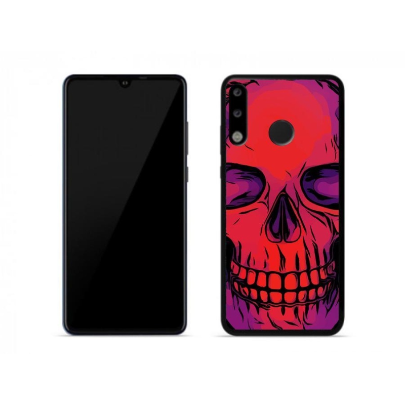 Gélový obal mmCase na mobil Huawei P30 Lite - lebka