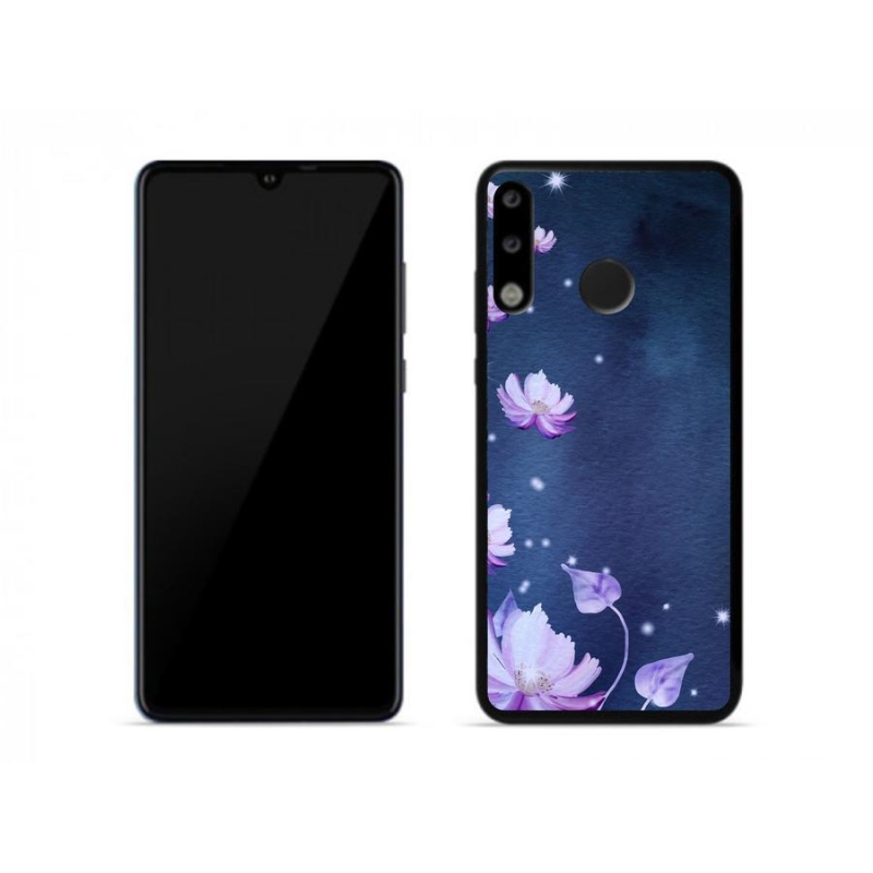 Gélový obal mmCase na mobil Huawei P30 Lite - padajúce kvety