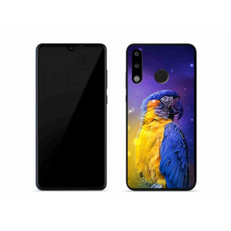 Gélový obal mmCase na mobil Huawei P30 Lite - papagáj ara 1