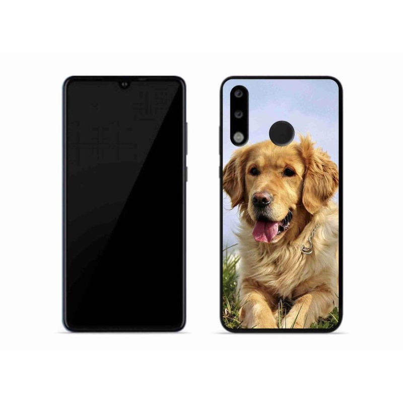 Gélový obal mmCase na mobil Huawei P30 Lite - zlatý retriever