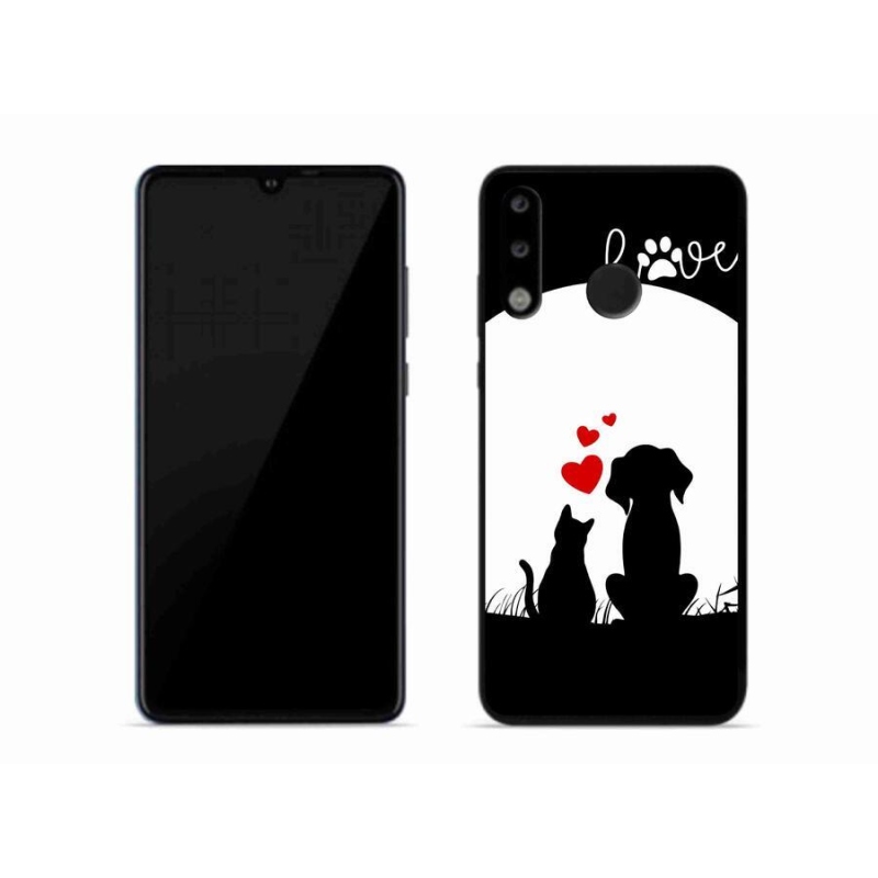 Gélový obal mmCase na mobil Huawei P30 Lite - zvieracie láska