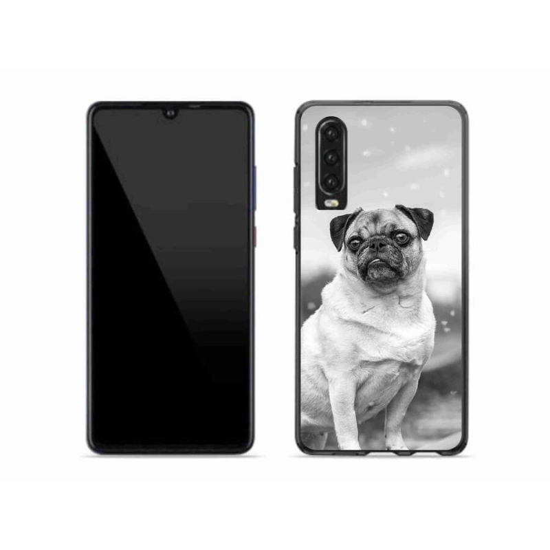 Gélový obal mmCase na mobil Huawei P30 - mops