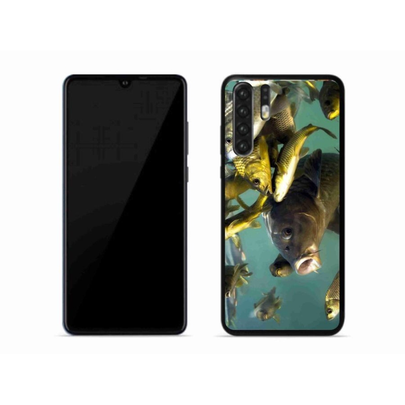 Gélový obal mmCase na mobil Huawei P30 Pro - kŕdeľ rýb