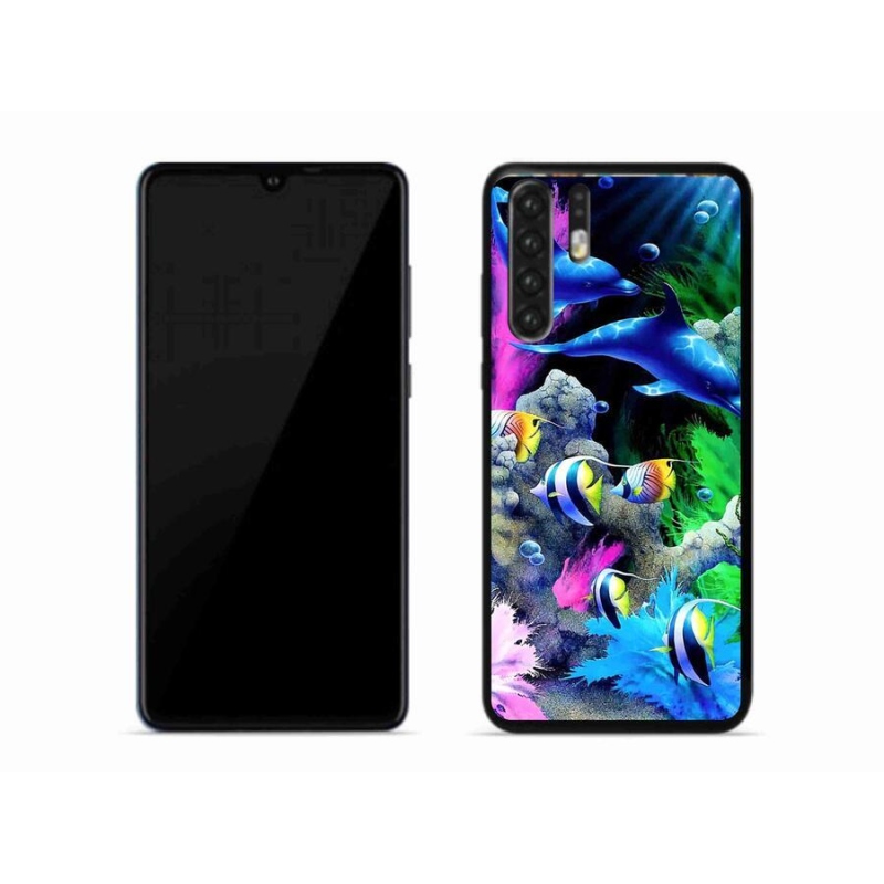 Gélový obal mmCase na mobil Huawei P30 Pro - morský svet