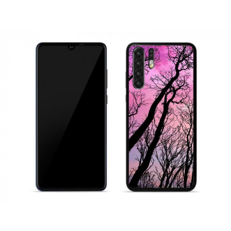 Gélový obal mmCase na mobil Huawei P30 Pro - opadané stromy