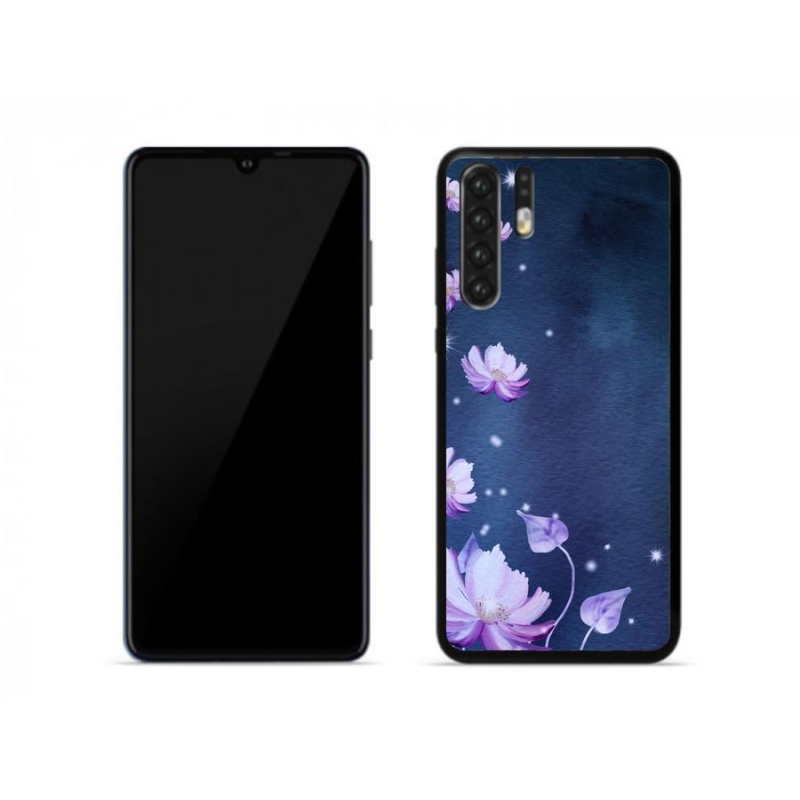 Gélový obal mmCase na mobil Huawei P30 Pro - padajúce kvety