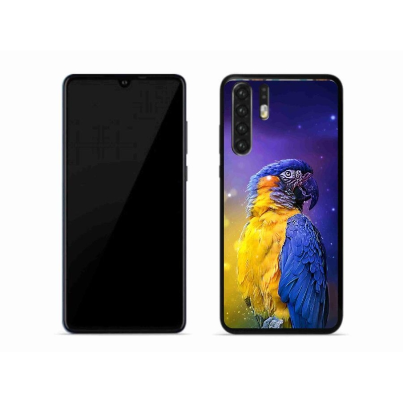 Gélový obal mmCase na mobil Huawei P30 Pro - papagáj ara 1