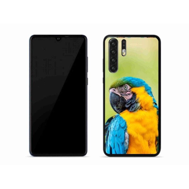 Gélový obal mmCase na mobil Huawei P30 Pro - papagáj ara 2