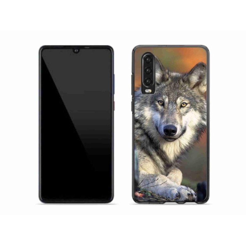 Gélový obal mmCase na mobil Huawei P30 - vlk