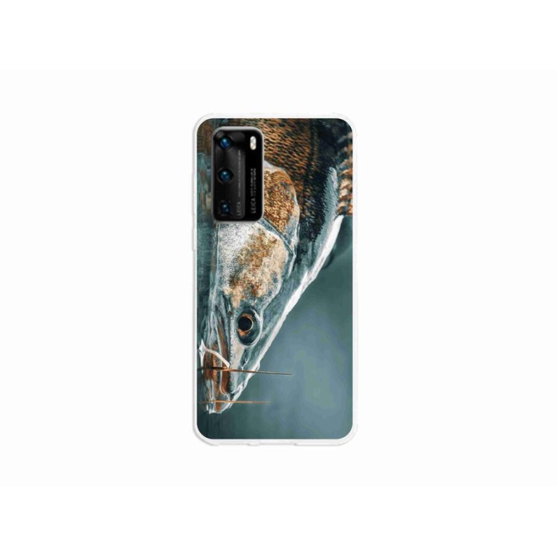 Gélový obal mmCase na mobil Huawei P40 - zubáč