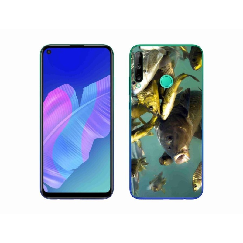 Gélový obal mmCase na mobil Huawei P40 Lite E - kŕdeľ rýb