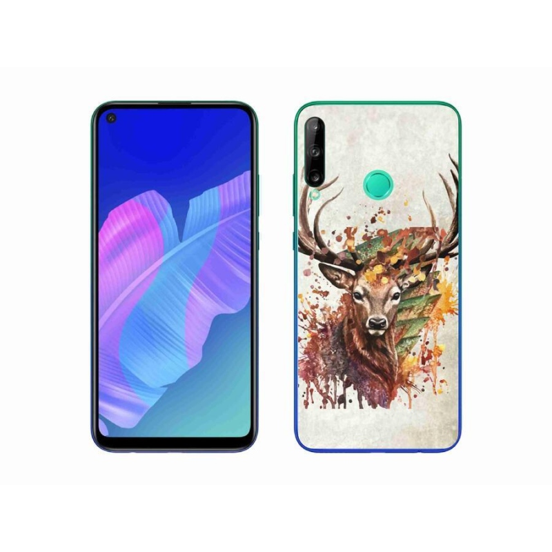 Gélový obal mmCase na mobil Huawei P40 Lite E - jeleň 1