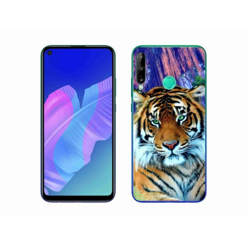 Gélový obal mmCase na mobil Huawei P40 Lite E - tiger