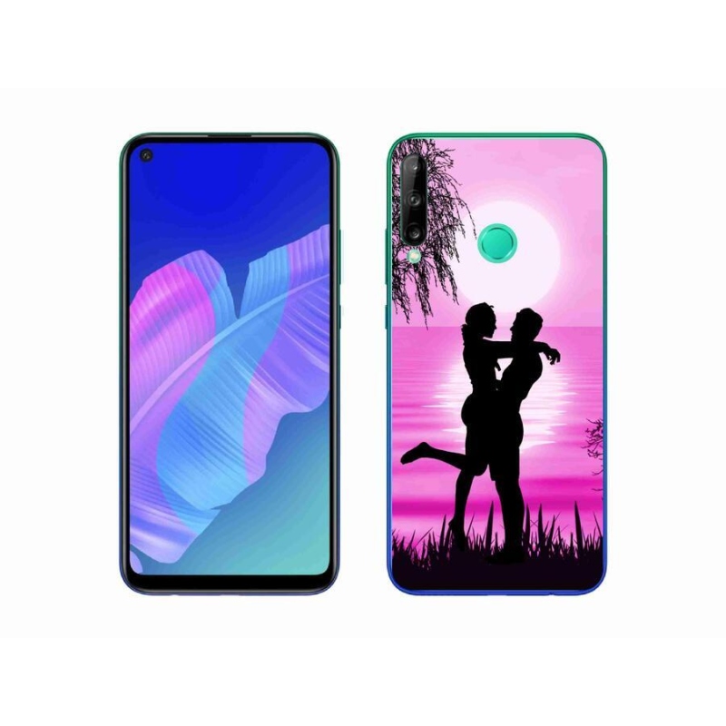 Gélový obal mmCase na mobil Huawei P40 Lite E - západ slnka