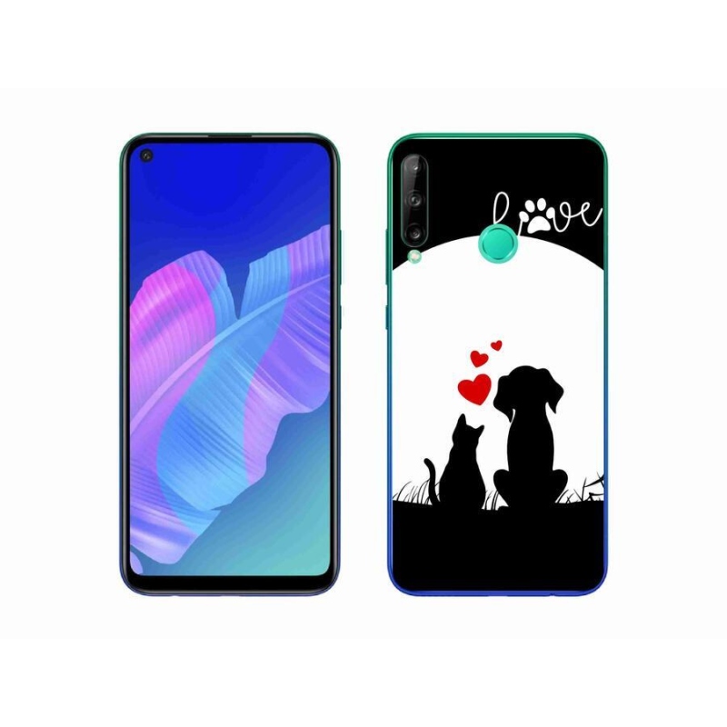 Gélový obal mmCase na mobil Huawei P40 Lite E - zvieracie láska