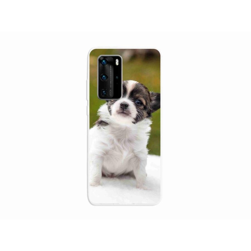 Gélový obal mmCase na mobil Huawei P40 Pro - čivava 4