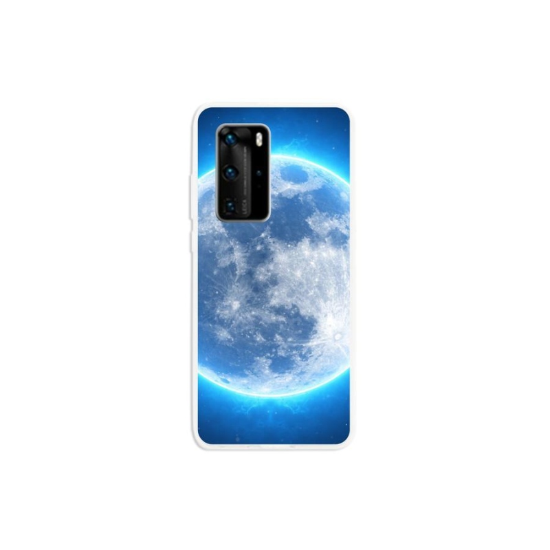 Gélový obal mmCase na mobil Huawei P40 Pro - zemegule