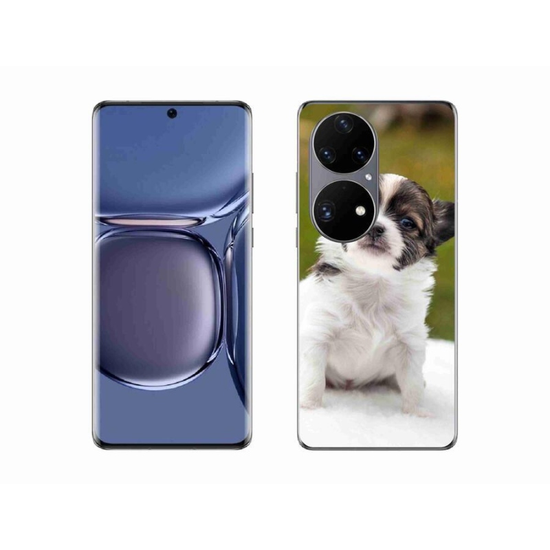 Gélový obal mmCase na mobil Huawei P50 Pro - čivava 4