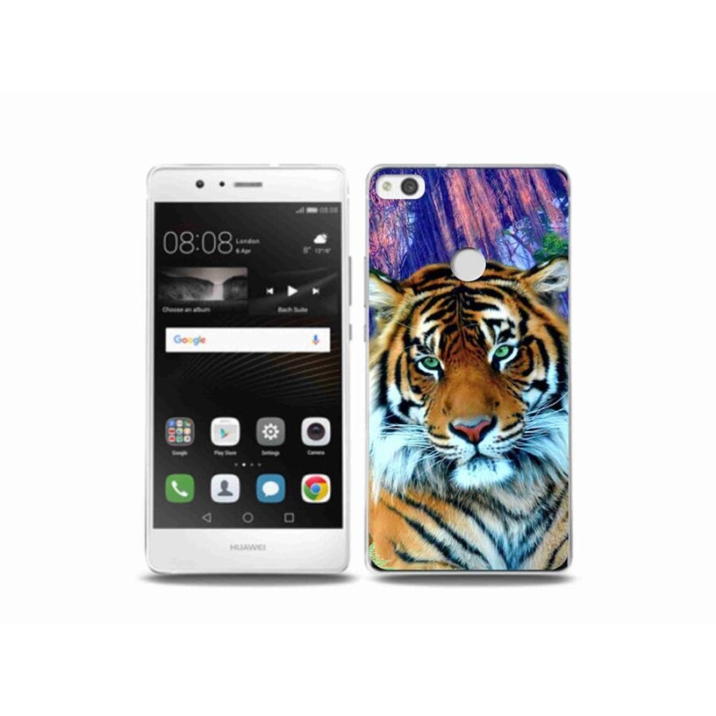 Gélový obal mmCase na mobil Huawei P9 Lite (2017) - tiger