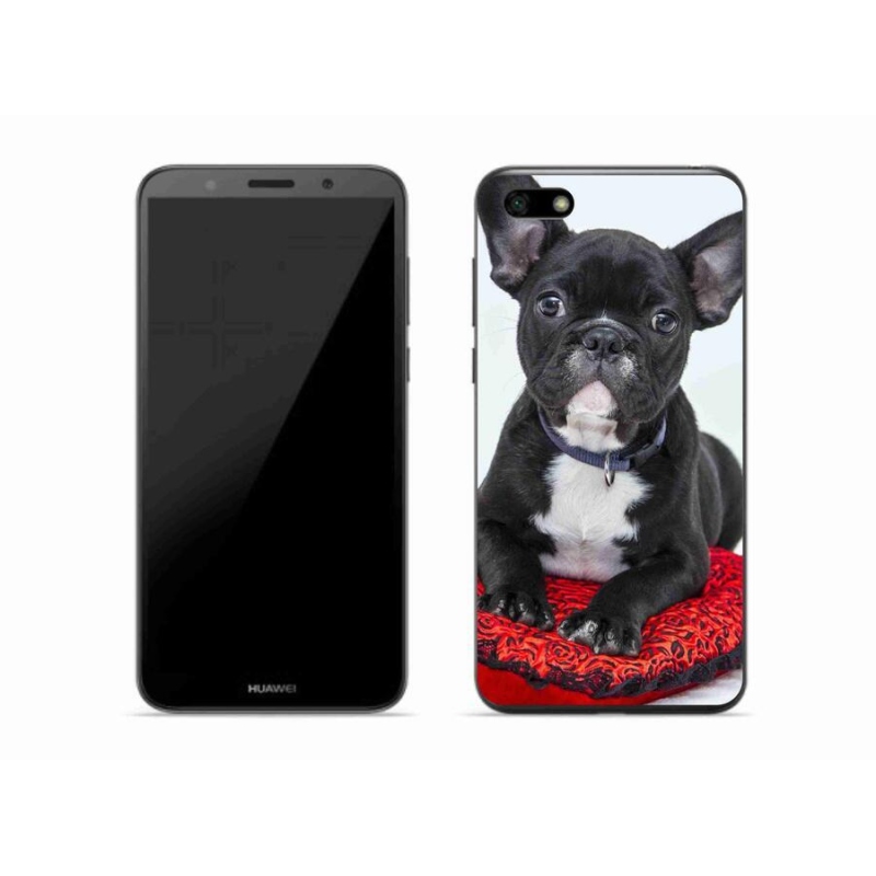 Gélový obal mmCase na mobil Huawei Y5 (2018) - buldog