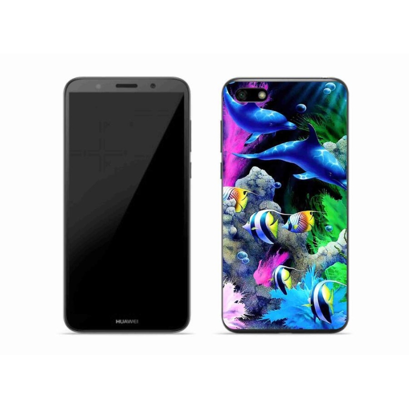 Gélový obal mmCase na mobil Huawei Y5 (2018) - morský svet