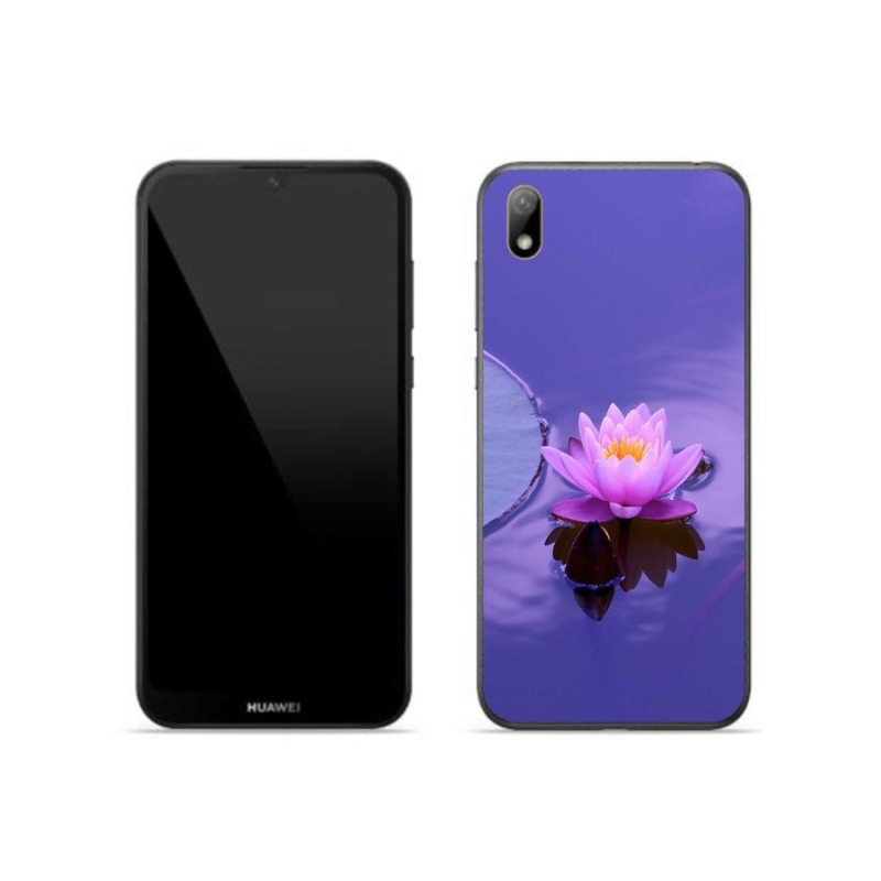 Gélový obal mmCase na mobil Huawei Y5 (2019) - kvet na hladine