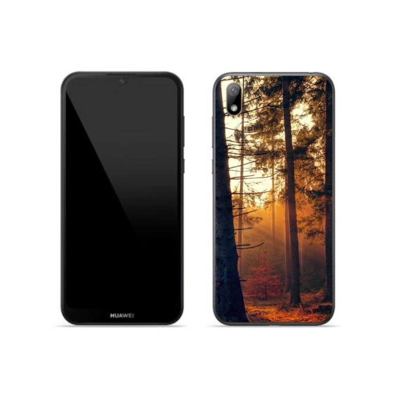 Gélový obal mmCase na mobil Huawei Y5 (2019) - les