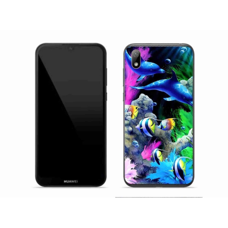 Gélový obal mmCase na mobil Huawei Y5 (2019) - morský svet