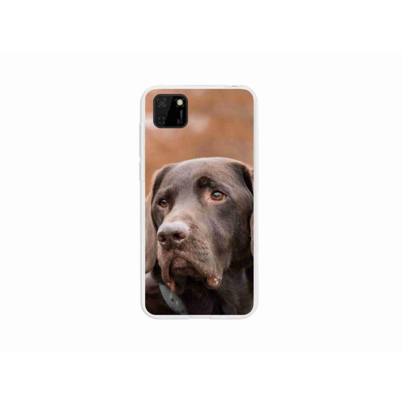 Gélový obal mmCase na mobil Huawei Y5p - hnedý labrador