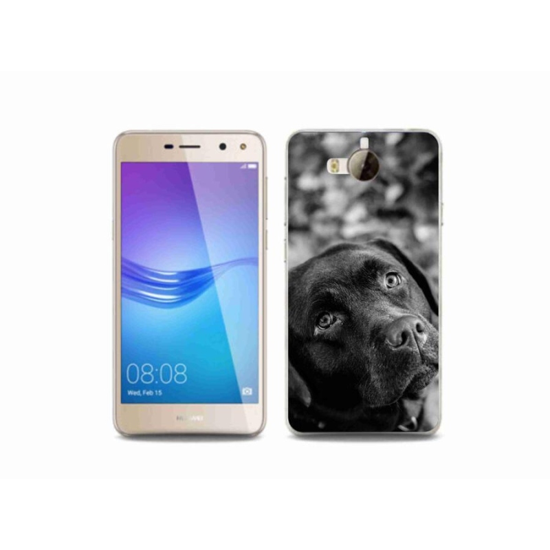 Gélový obal mmCase na mobil Huawei Y6 (2017) - labrador