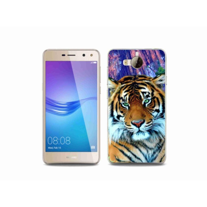 Gélový obal mmCase na mobil Huawei Y6 (2017) - tiger