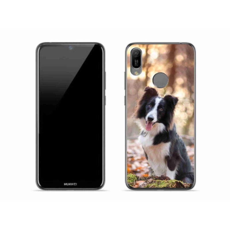 Gélový obal mmCase na mobil Huawei Y6 (2019) - border kólie 1