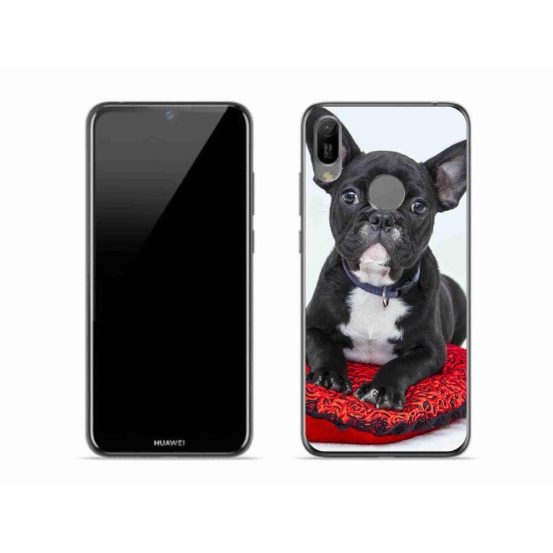 Gélový obal mmCase na mobil Huawei Y6 (2019) - buldog