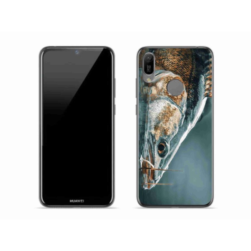 Gélový obal mmCase na mobil Huawei Y6 (2019) - zubáč